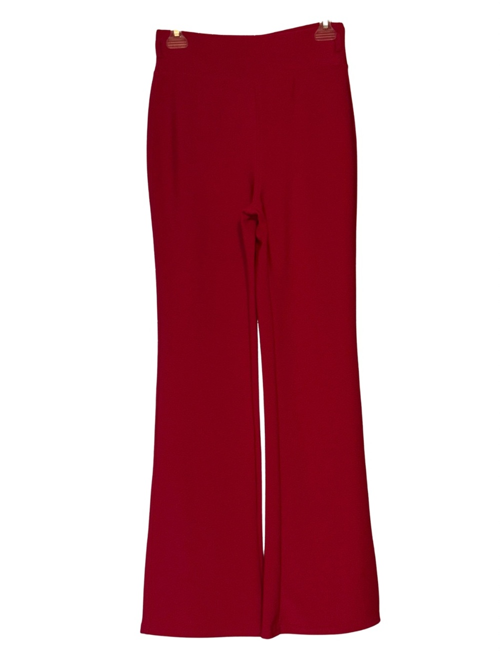 Women's Flared Pull-On Pants in Pink